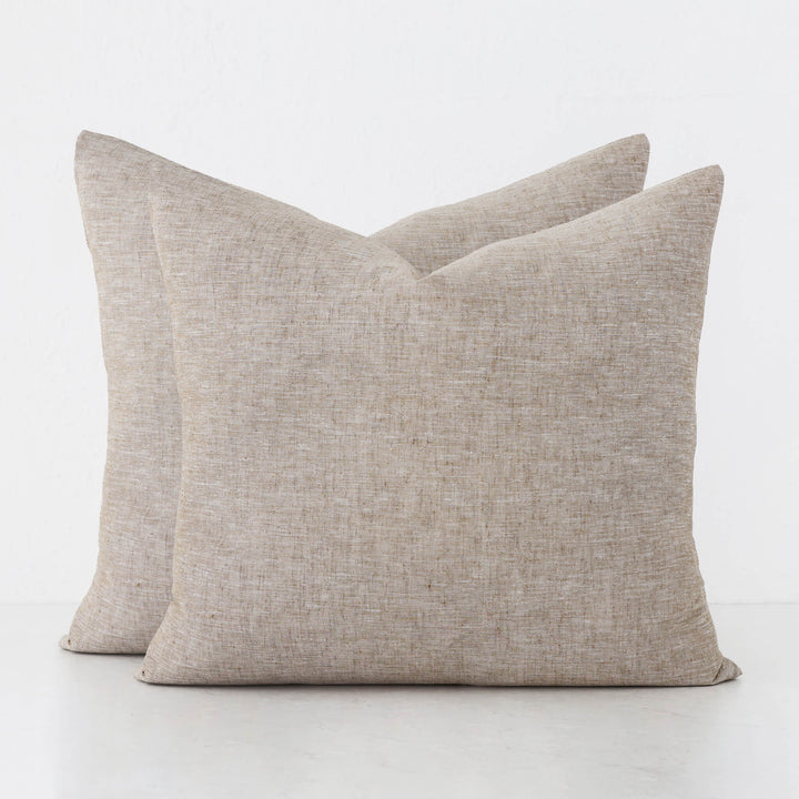 CADIZ CUSHION BUNDLES | CHESTNUT MUSTARD | 50X50