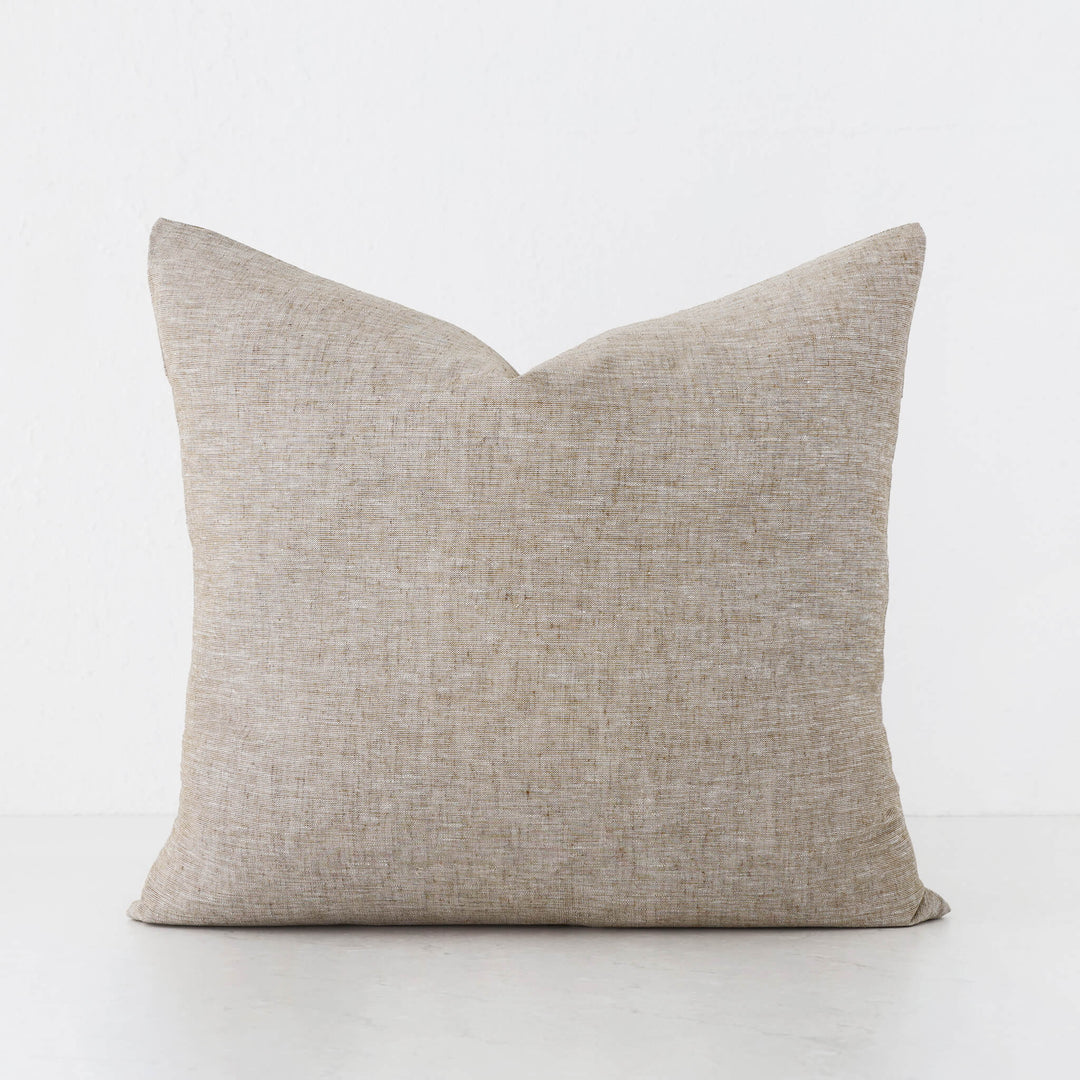 CADIZ CUSHION | CHESTNUT MUSTARD | 50X50
