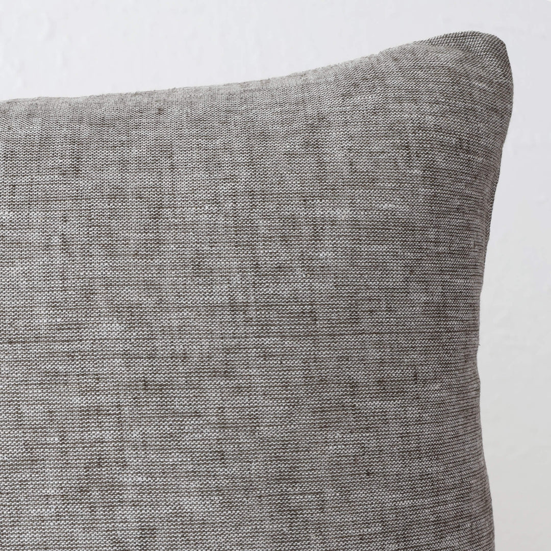 CADIZ CUSHION | EBONY MOCHA | CLOSE UP