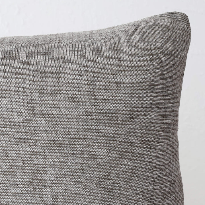 CADIZ CUSHION | EBONY MOCHA | CLOSE UP