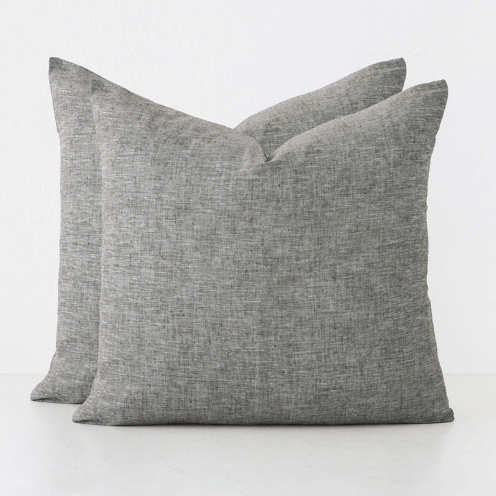 CADIZ CUSHION BUNDLES | EBONY MOCHA | 60X60