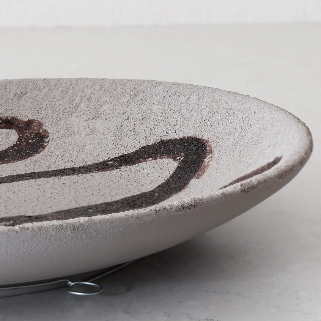 CAMPORO HAND PAINTED CERAMIC WALL PLATE  |  34CM