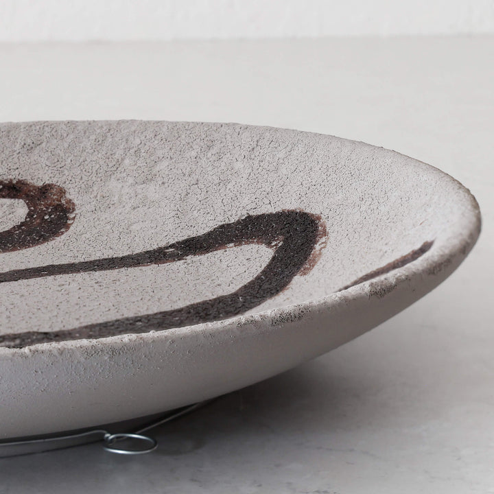 CAMPORO HAND PAINTED CERAMIC WALL PLATE  |  34CM