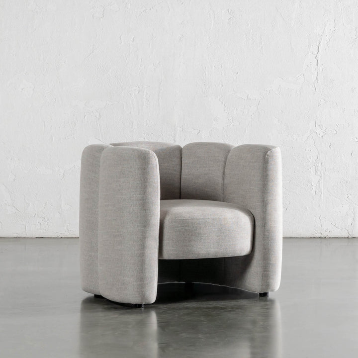 CAMPOS CURVED ARMCHAIR  |  JOVAN EARTH