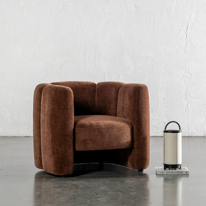 CAMPOS CURVED ARMCHAIR  |  SIERRA TERRA