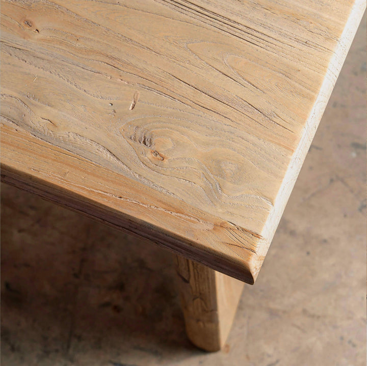 CAPRETTA ELM COFFEE TABLE  |  150CM  |  BLEACHED BRISTLE