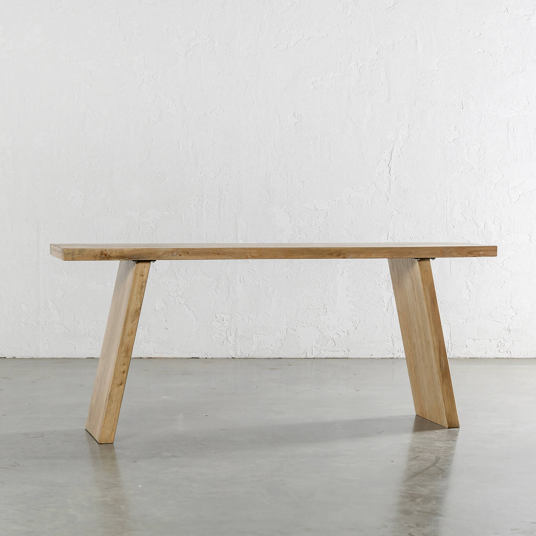 CAPRETTA ELM CONSOLE TABLE  |  190CM  |  BLEACHED BRISTLE