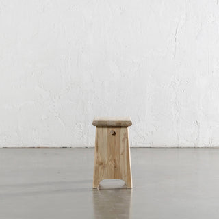 CAPRETTA ELM CREATORS STOOL  |  BLEACHED BRISTLE