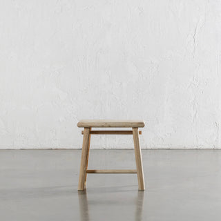 CAPRETTA ELM CREATORS STOOL  |  BLEACHED BRISTLE
