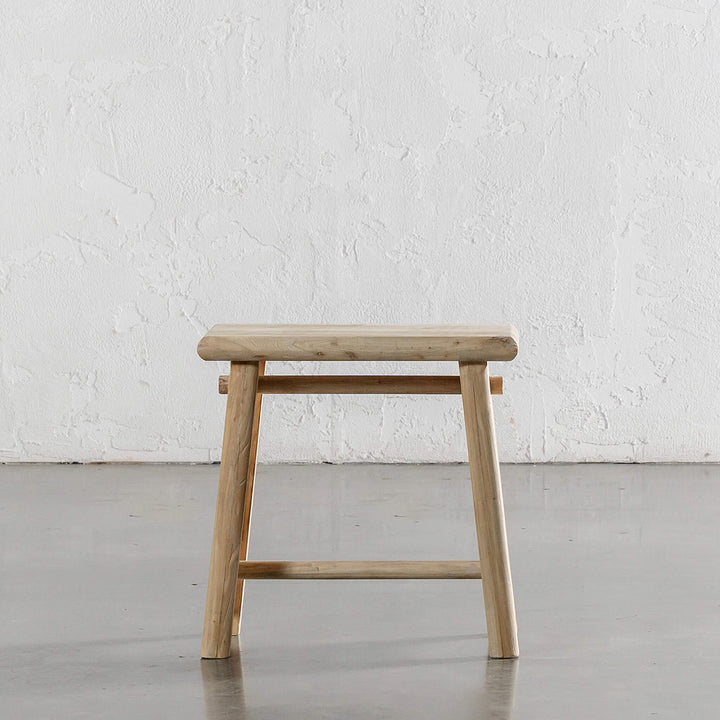 CAPRETTA ELM CREATORS STOOL  |  BLEACHED BRISTLE