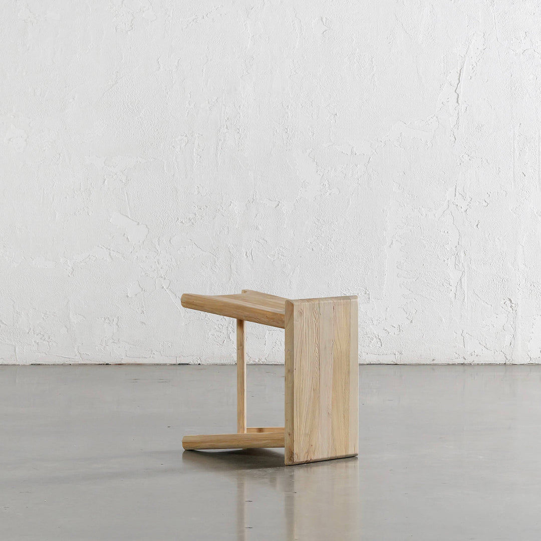 CAPRETTA ELM CREATORS STOOL  |  BLEACHED BRISTLE