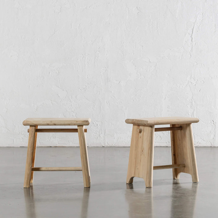 CAPRETTA ELM CREATORS STOOL  |  BLEACHED BRISTLE  |  BUNDLE X 2
