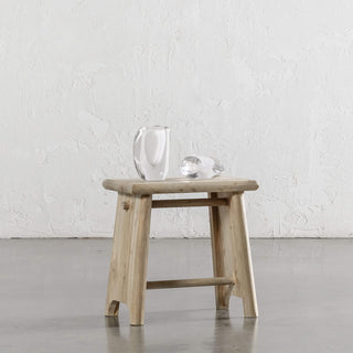 CAPRETTA ELM CREATORS STOOL  |  BLEACHED BRISTLE