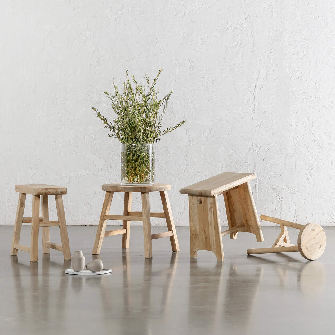 CAPRETTA ELM STOOL COLLECTION