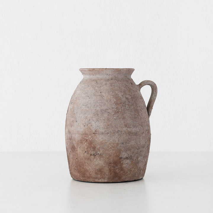 Carita Terracotta Jug | 24cm | Single Handle