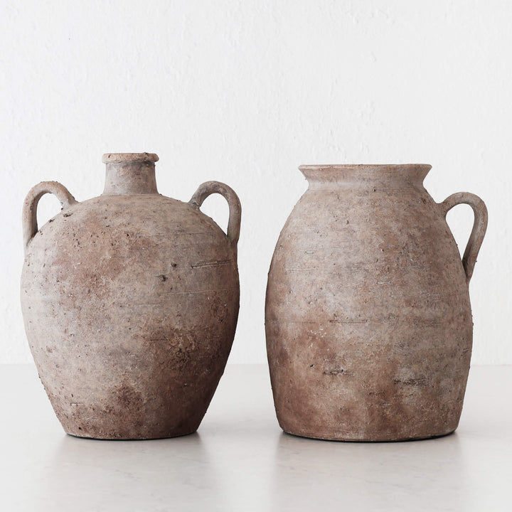 Carita Vessel + Jug Bundle  |  24cm + 26cm  |  Terracotta