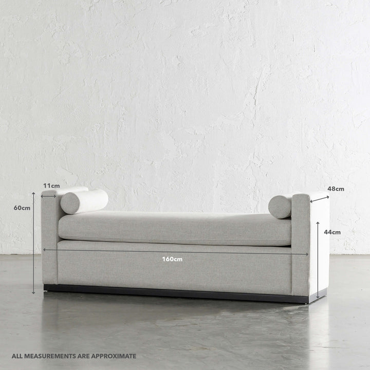 CARSON CONTEMPO BENCH | QUEEN | JOVAN DOVE NATURAL