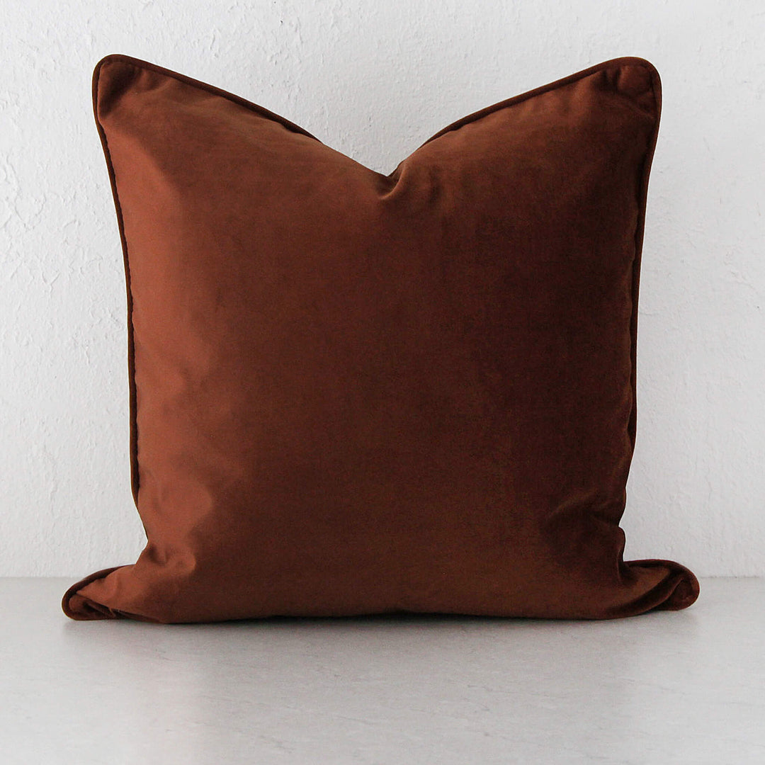 CARSON CUSHION BUNDLE X2  |  60X60  |  MOROCCO RUST VELVET