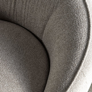 CARSON LINCOLN CURVED ARMCHAIR  |  SANDY DUSK