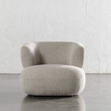 CARSON ROUNDED ARMCHAIR  |  SANDY DUSK