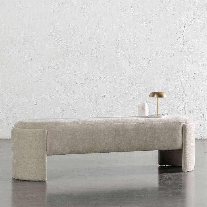 CARSON ATINA BENCHSEAT  |  WARM SORRENTO SAND