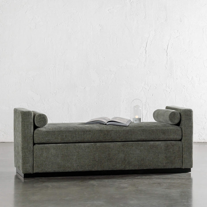 CARSON CONTEMPO BENCH  |  BAYSWATER GREEN