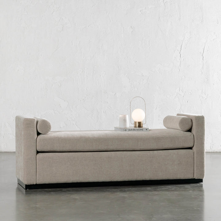 CARSON CONTEMPO BENCH  |  WARM SORRENTO SAND