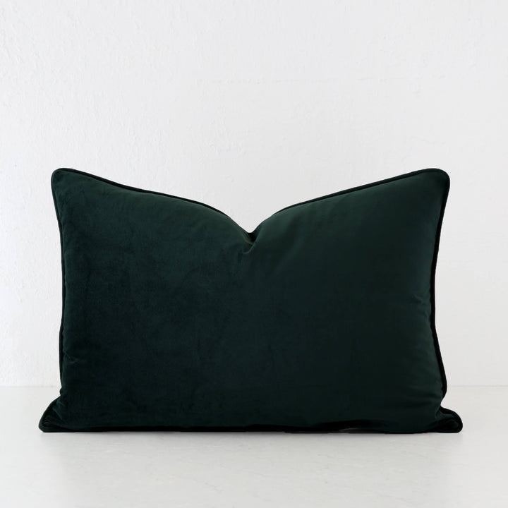 CARSON CUSHION | HIGHLAND GREEN VELVET | 40X60