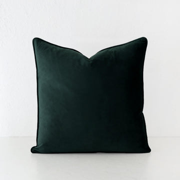 CARSON CUSHION | HIGHLAND GREEN VELVET | 50X50