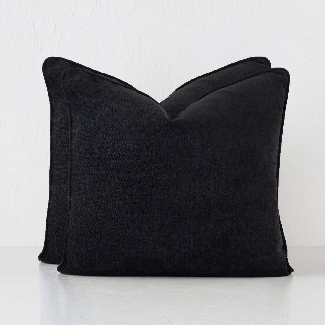 CARSON_CUSHION_-_60X60_-_NOIR_BLACK_TEXTURED_VELOUR_-_BUNDLEx2_2597c4ca-43d6-4179-b534-b1c023e8a989