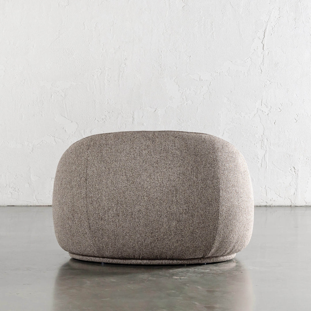 CARSON LINCOLN CURVED ARMCHAIR  |  BANYON TREE BARK