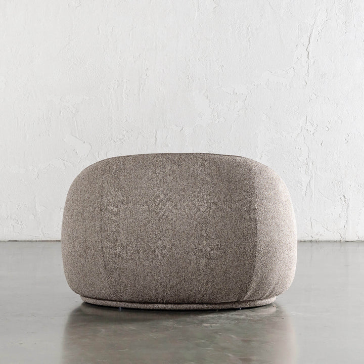 CARSON LINCOLN CURVED ARMCHAIR  |  BANYON TREE BARK