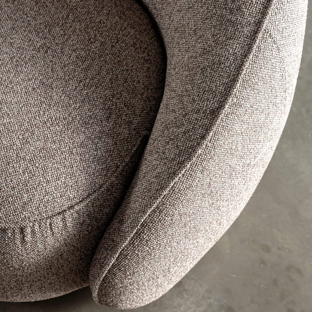 CARSON LINCOLN CURVED 3S SOFA  |  BANYON TREE BARK