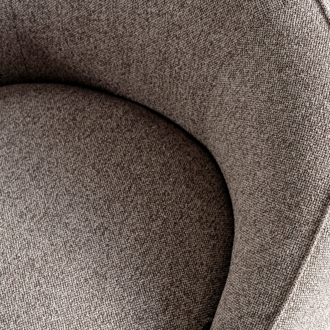 CARSON LINCOLN CURVED ARMCHAIR  |  BANYON TREE BARK