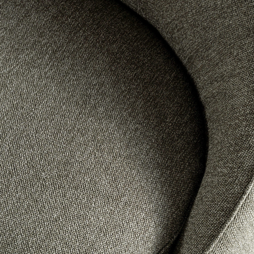 CARSON LINCOLN CURVED 3S SOFA  |  BAYLEAF GREEN