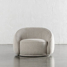 CARSON LINCOLN CURVED ARMCHAIR  |  SANDY DUSK