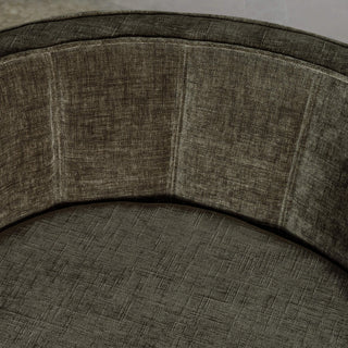 CARSON MODERNA CURVED RIBBED  |  DEEP BRUNSWICK GREEN CLOSE UP