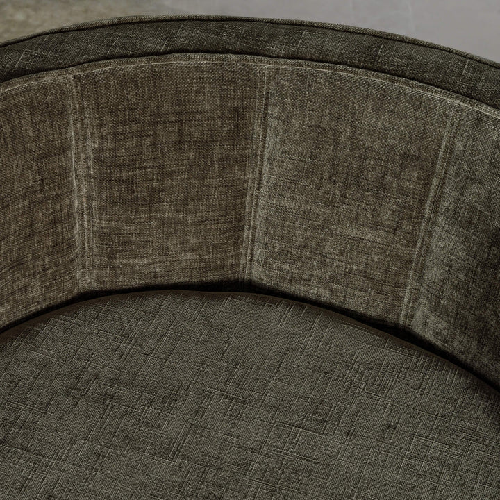 CARSON MODERNA CURVED RIBBED  |  DEEP BRUNSWICK GREEN CLOSE UP