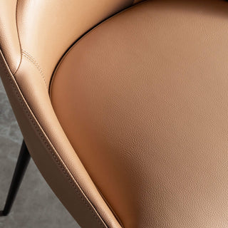 CARTER DINING CHAIR  |  CANYON TAN VEGAN LEATHER