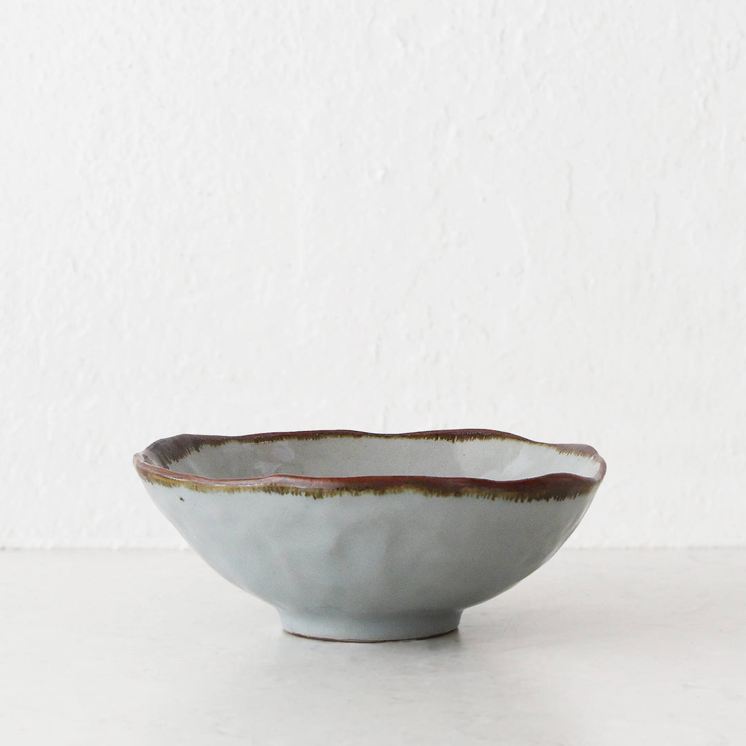 CASALI CERAMIC LARGE BOWL  |  13.5CM  |  SMOKE HAZE