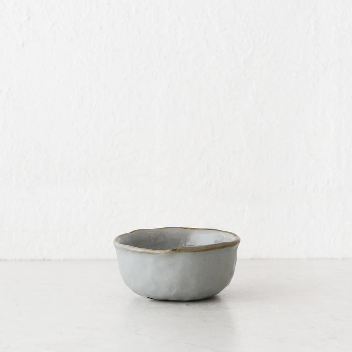 CASALI CERAMIC SMALL BOWL  |  9CM  |  SMOKE HAZE