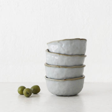 CASALI CERAMIC SMALL BOWL  |  9CM  |  SMOKE HAZE