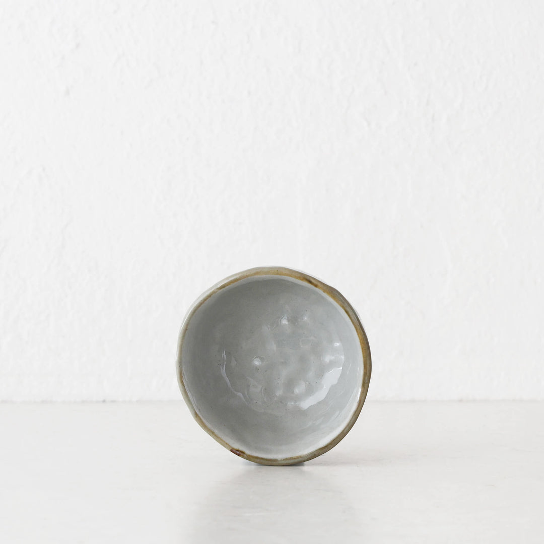 CASALI CERAMIC SMALL BOWL  |  9CM  |  SMOKE HAZE