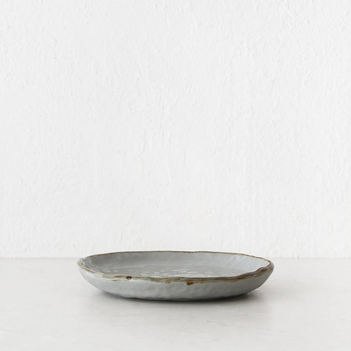 CASALI CERAMIC MEDIUM PLATE  |  17CM  |  SMOKE HAZE