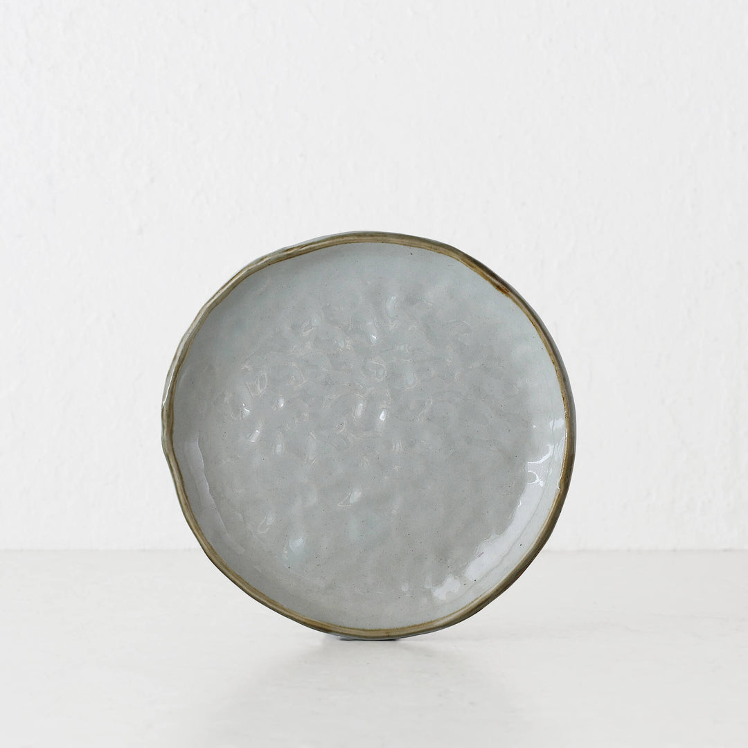 CASALI CERAMIC MEDIUM PLATE  |  17CM  |  SMOKE HAZE