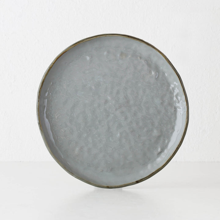 CASALI CERAMIC LARGE PLATE  |  25.5CM  |  SMOKE HAZE