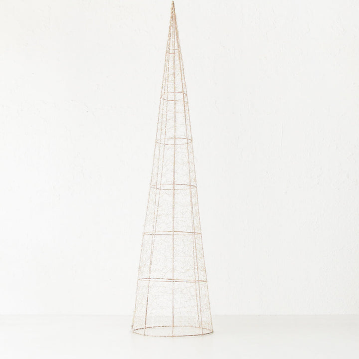 CENTAURI ILLUMINOUS LED CONE XMAS TREE | EXTRA LARGE | GOLD