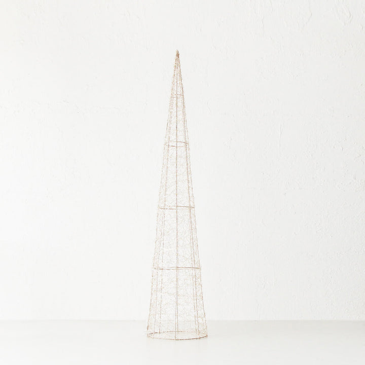 CENTAURI ILLUMINOUS LED CONE XMAS TREE | LARGE | GOLD