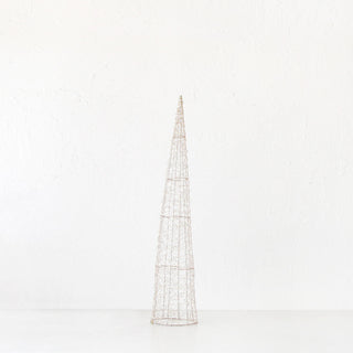 CENTAURI ILLUMINOUS LED CONE XMAS TREE | MEDIUM | GOLD