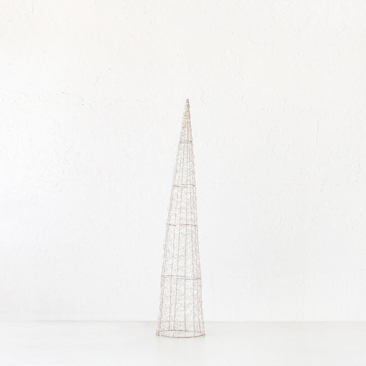 CENTAURI ILLUMINOUS LED CONE XMAS TREE | MEDIUM | GOLD